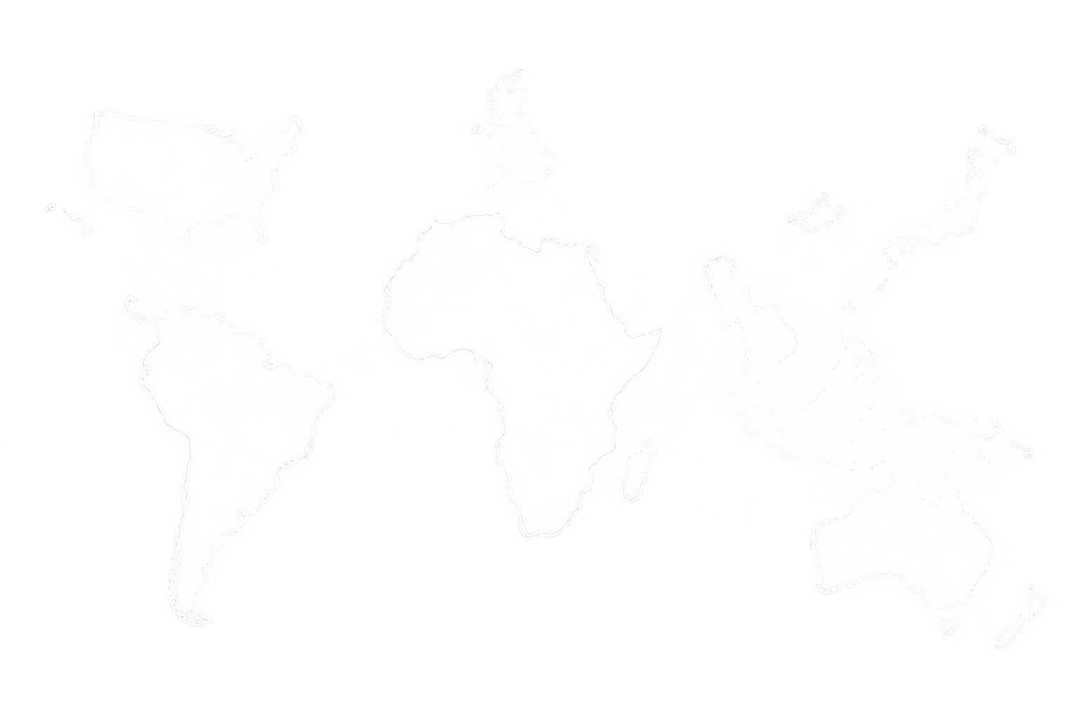 World map displaying Velten Advisors practice network and regional reach centered on Singapore